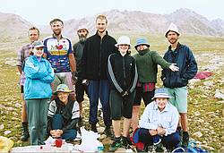 Перевал Озерный. Группа из Алма-Аты